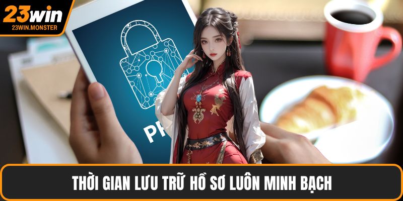 Thời gian lưu trữ hồ sơ luôn minh bạch